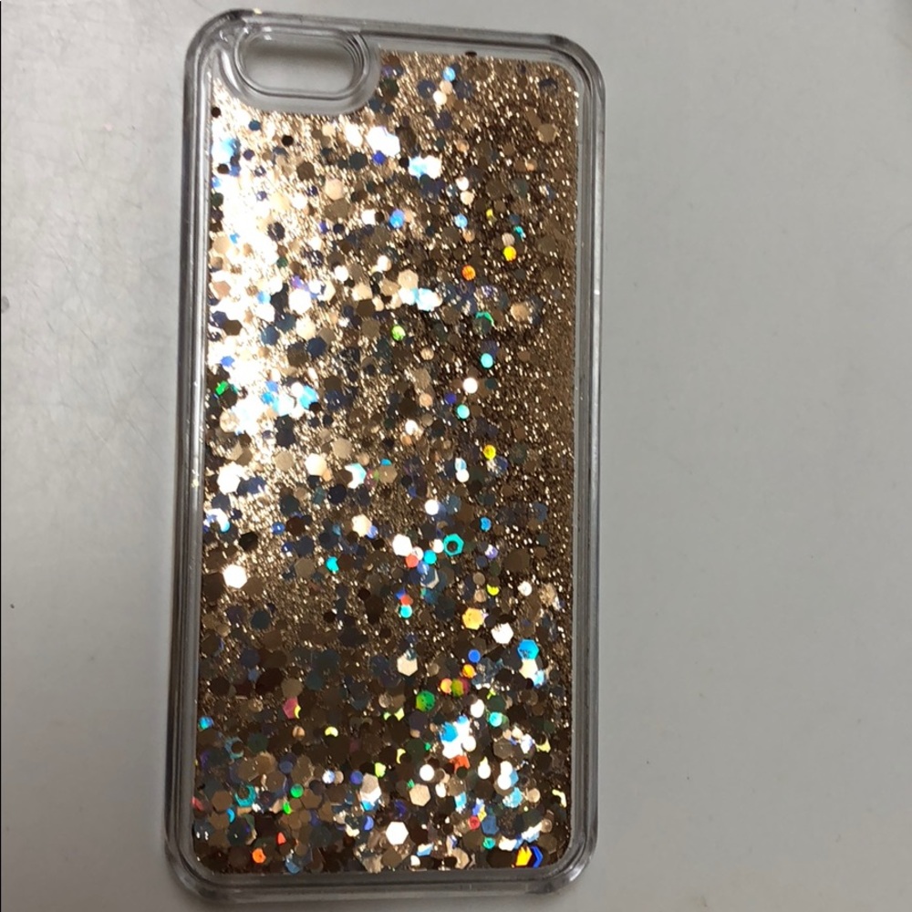iPhone 6/6s Case  Gold Glitter